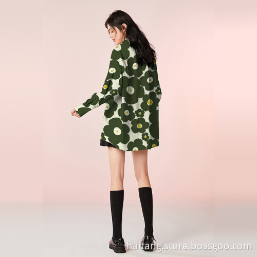 Floral Print Fabric Digital Printing Fabric Plants Cartoon